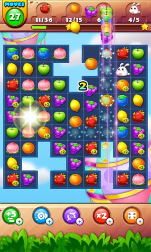 Fruits Star (App เกมส์เรียงผลไม้สุดหรรษา Fruits Star) : 
