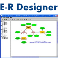ER Designer (โปรแกรมวาด ER Diagram งานฐานข้อมูล) : 