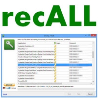 recALL (โปรแกรม recALL ดูรหัสผ่านจากเครื่องคอม ฟรี) : 