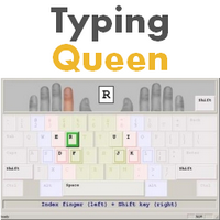 TypingQueen Typing Tutor (โปรแกรม TypingQueen หัดพิมพ์ดีด) : 