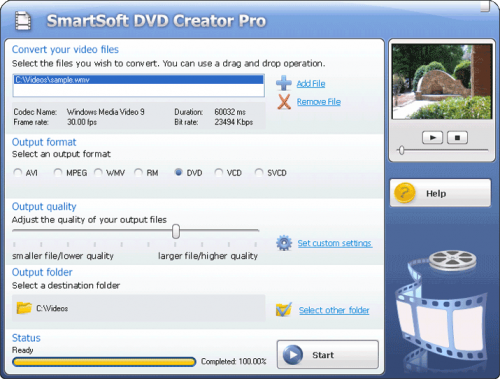 Smart DVD Creator Pro : 