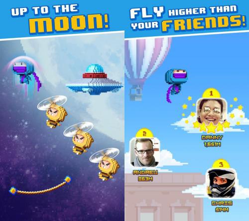 Ninja UP (App เกมส์นินจากระโดด) : 