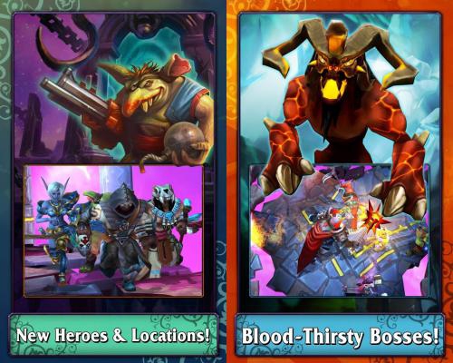Heroes Of Destiny (App เกมส์ปะทะฮีโร่) : 