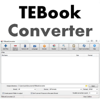 TEBookConverter (โปรแกรมแปลง EBook กว่า 25 ฟอแมต) : 