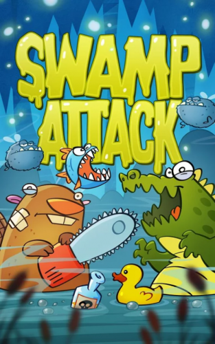 Swamp Attack (App เกมส์ยิงจระเข้สุดมันส์Swamp Attack) : 
