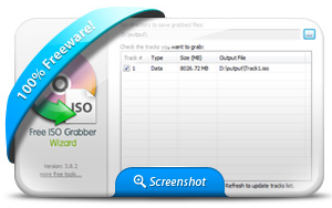 Free ISO Grabber (โปรแกรมสร้างแผ่น ISO) : 