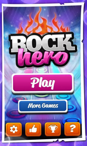 Rock Hero (App เกมส์กีต้าร์ร๊อคสุดมันส์ Rock Hero) : 