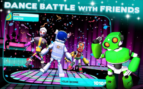 Robot Dance Party (App เกมส์เต้นปาร์ตี้หุ่นยนต์) : 