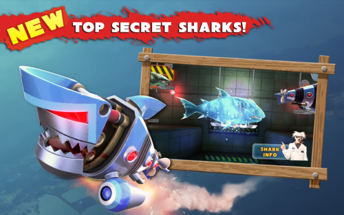 Hungry Shark Evolution (App เกมส์ฉลามจอมเขมือบ) : 