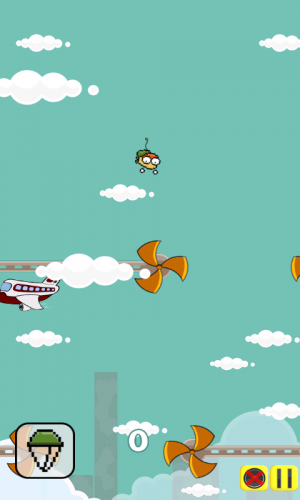 Swing AirJump (App เกมส์กระโดร่ม หลบสิ่งกีดขวาง) : 