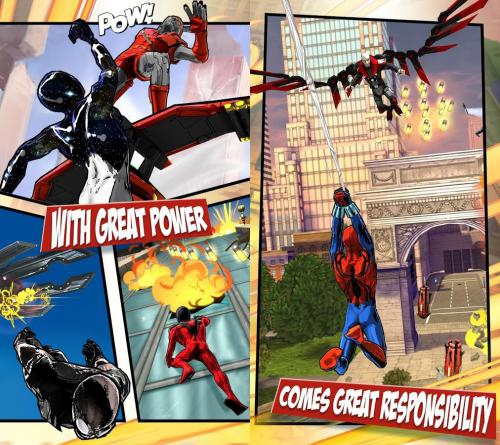 Spider-Man Unlimited (App เกมส์สไปเดอร์แมน) : 