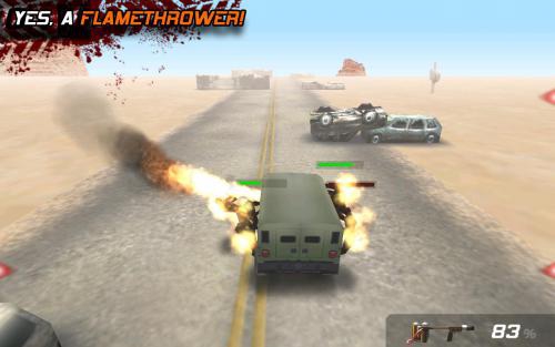 Zombie Highway (App เกมส์ขับรถหนีซอมบี้) : 