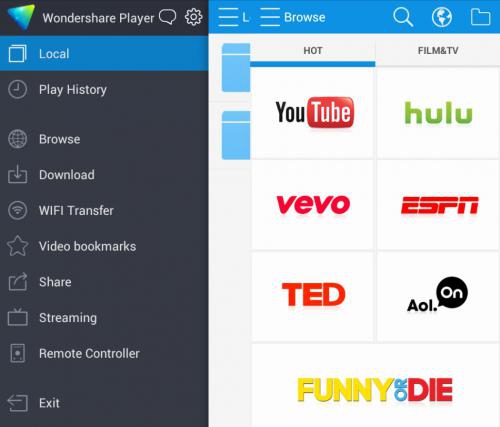 Wondershare Player (App ดูคลิปออลอินวัน) : 