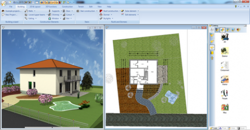 Ashampoo 3D CAD Architecture (โปรแกรมออกแบบสิ่งก่อสร้าง อาคาร สนาม 3 มิติ) : 