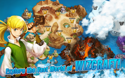 Wizcraft (App เกมส์การ์ดจอมเวทย์ ต่อสู้สุดมันส์) : 
