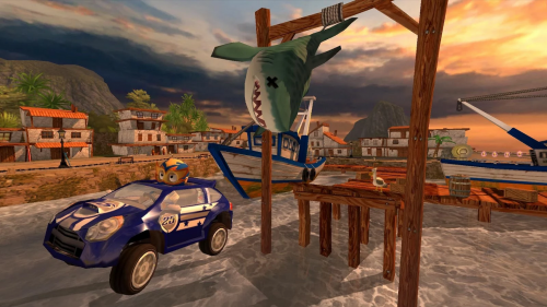 Beach Buggy Racing (App เกมส์รถแข่งบั๊คกี้สุดมันส์) : 