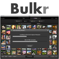 Bulkr (โปรแกรม Bulkr โหลดรูป เซฟวิดีโอ จาก Flickr ฟรี)