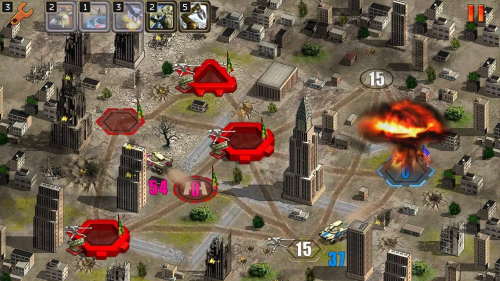 Modern Conflict 2 (App เกมส์รถถังวางแผนการรบ) : 