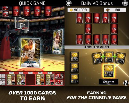 My NBA 2K15 (App เกมส์การ์ดบาสเกตบอล) : 