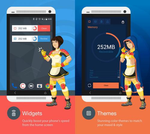 The Cleaner (App ลบไฟล์ขยะ Android เพิ่มความเร็ว Android) : 