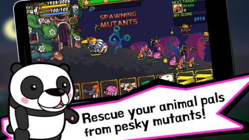 Animals vs Mutants (App เกมส์สัตว์โลกน่ารักปะทะผีดิบ) : 