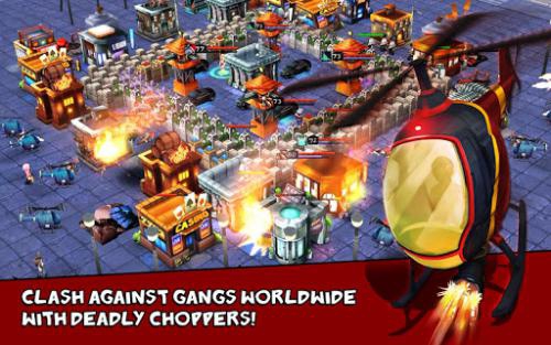 Clash of Gangs (App เกมส์อันธพาลครองเมืองป้องกันฐาน) : 