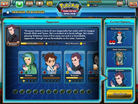 Pokémon TCG Online (App เกมส์การ์ดโปเกมอนต่อสู้) : 