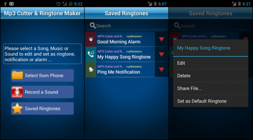 MP3 Cutter and Ringtone Maker (App ตัดต่อเพลง) : 