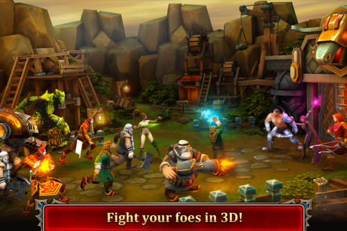 Dragon Warlords (App เกมส์จ้าวแห่งมังกรวางกลยุทธ์) : 