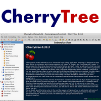 CherryTree (โปรแกรม CherryTree เขียนโน้ต บันทึกข้อความ) : 