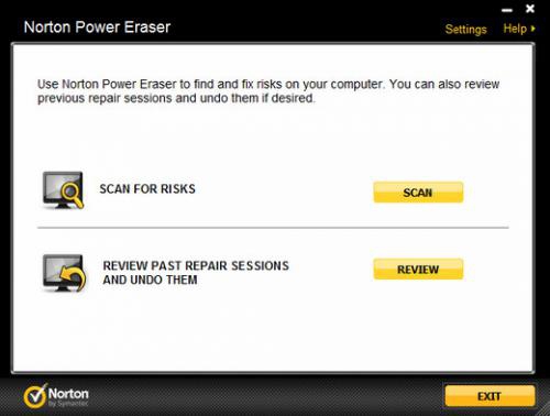 Norton Power Eraser (ตรวจสอบ กำจัดมัลแวร์ ในคลิกเดียว) : 
