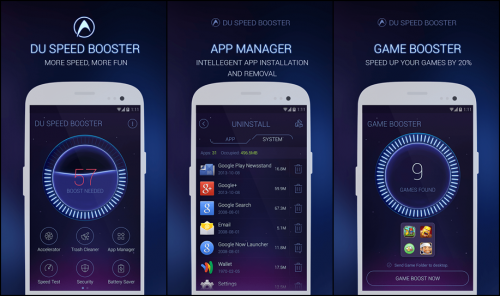 DU Speed Booster (App กำจัดไฟล์ขยะบนแอนดรอยด์) : 