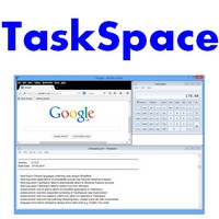 TaskSpace (โปรแกรม TaskSpace เปิดหลายหน้าจอในหน้าเดียว ฟรี) : 
