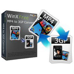 WinX Free MP4 to 3GP Converter (แปลงไฟล์ MP4 เป็นไฟล์ 3GP) : 