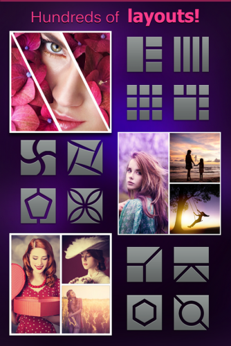 Photo Collage (App แก้ไขภาพ ตัดปะภาพ ใส่กรอบรูป) : 