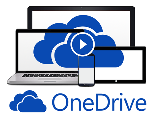 Microsoft OneDrive (โปรแกรมฝากไฟล์บน Cloud จาก Microsoft) : 