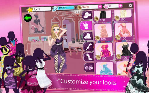 Star Girl Spooky Styles (App เกมส์เซเลบสุดแซ่บ) : 