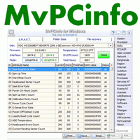 MvPCinfo (โปรแกรม เช็คสเปคคอม การทำงานของโปรแกรม)