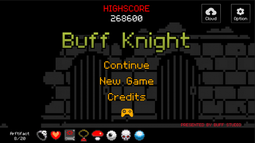 Buff Knight (App เกมส์ต่อสู้นักดาบ) : 