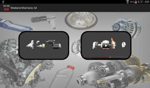 Weekend Mechanic 3d (App เรียนรู้เรื่องรถ) : 