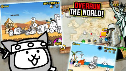 The Battle Cats (App เกมส์การต่อสู้ของกองทัพแมว) : 