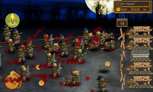 Zombie Madness II (App เกมส์ต่อต้านซอมบี้) : 