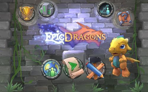 Epic Dragons (App เกมส์ป้องกันมังกร) : 