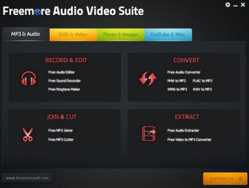 Freemore Audio Video Suite (ครบเครื่อง เรื่องภาพและเสียง) : 