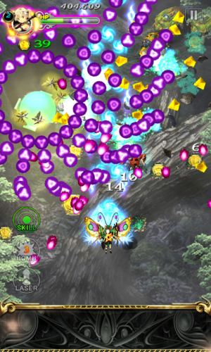 Bug Princess Duel (App เกมส์แมลงบินตะลุยด่าน) : 
