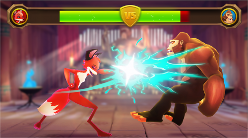 Smash Champs (App เกมส์ต่อสู้ยุทธภพสัตว์ป่าสุดมันส์) : 
