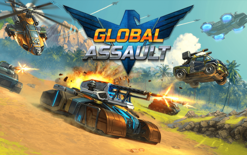 Global Assault (App เกมส์สงครามยานรบหุ้มเกราะสุดล้ำ) : 