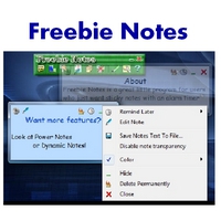 Freebie Notes (โปรแกรม Freebie Notes จดโน้ต แจ้งเตือนความจำ) : 