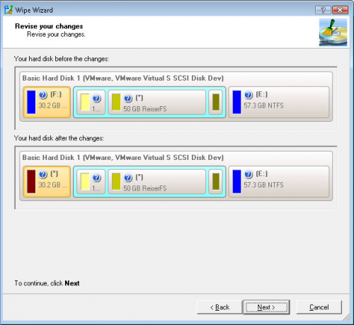 Paragon Disk Wiper (โปรแกรม Disk Wiper จัดแบ่งพาทิชันอย่างง่าย) : 