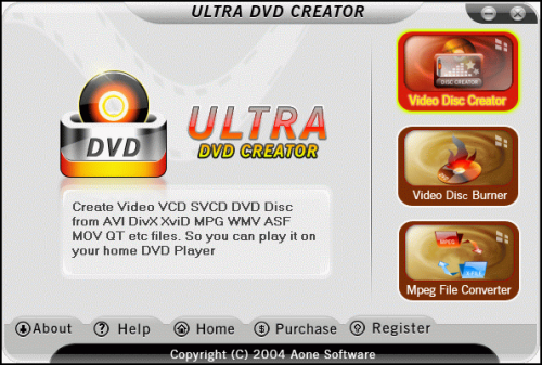 Ultra DVD Creator (โปรแกรม Ultra DVD Creator สร้างแผ่น ไรท์แผ่นดีวีดี) : 